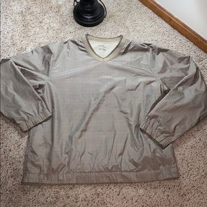 PGA Tour Plaid Golf Windbreaker- Large